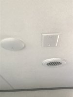 Blank electrical plate on ceiling.JPG